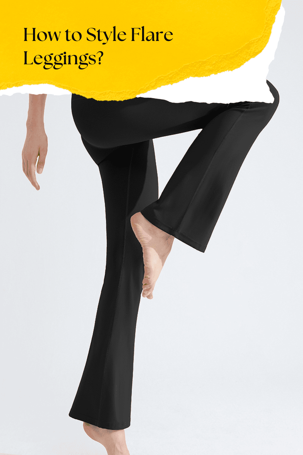 How to Style Flare Leggings