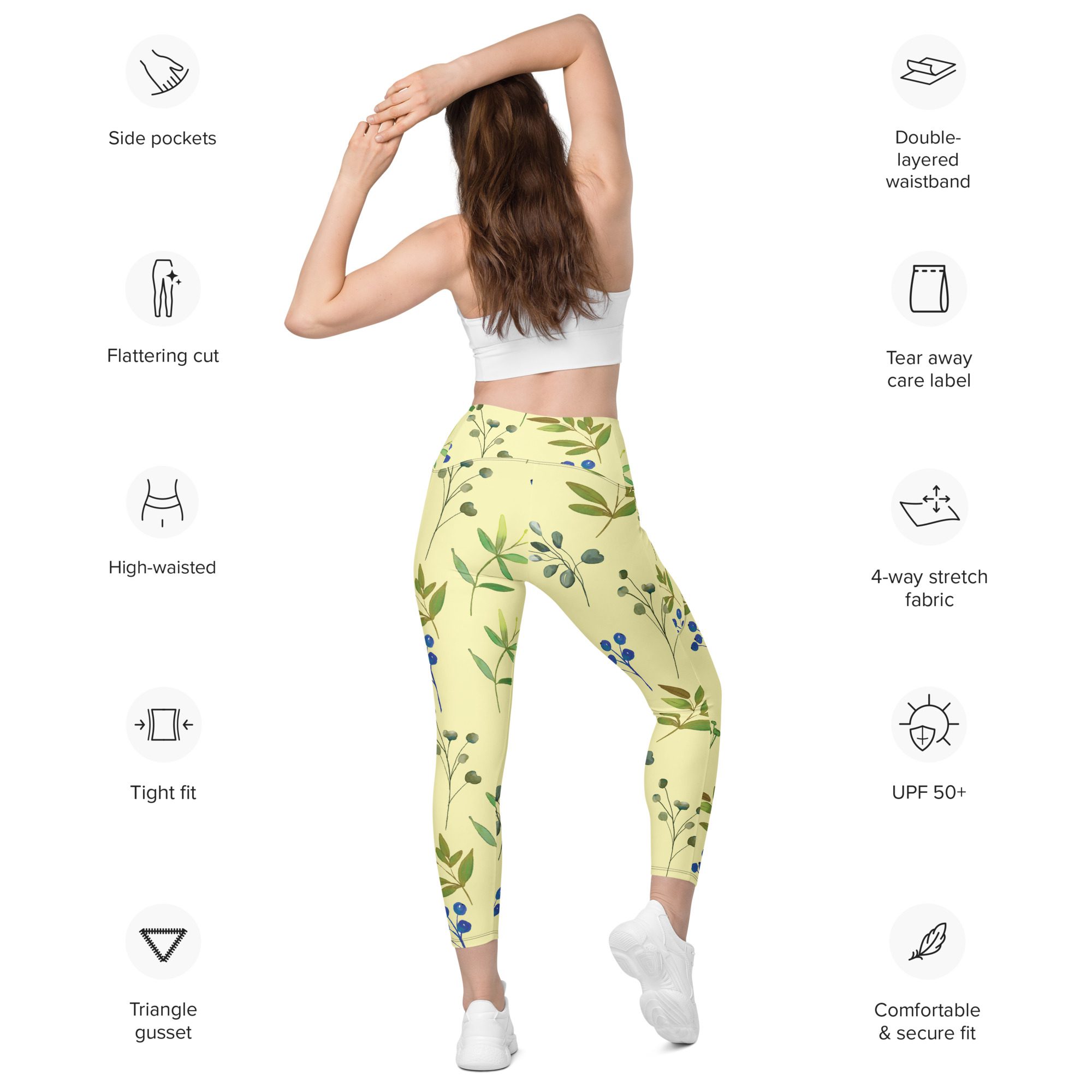Elegance and Energy withDreamy Shape Your New Favorite Eco-Friendly Pocket Leggings