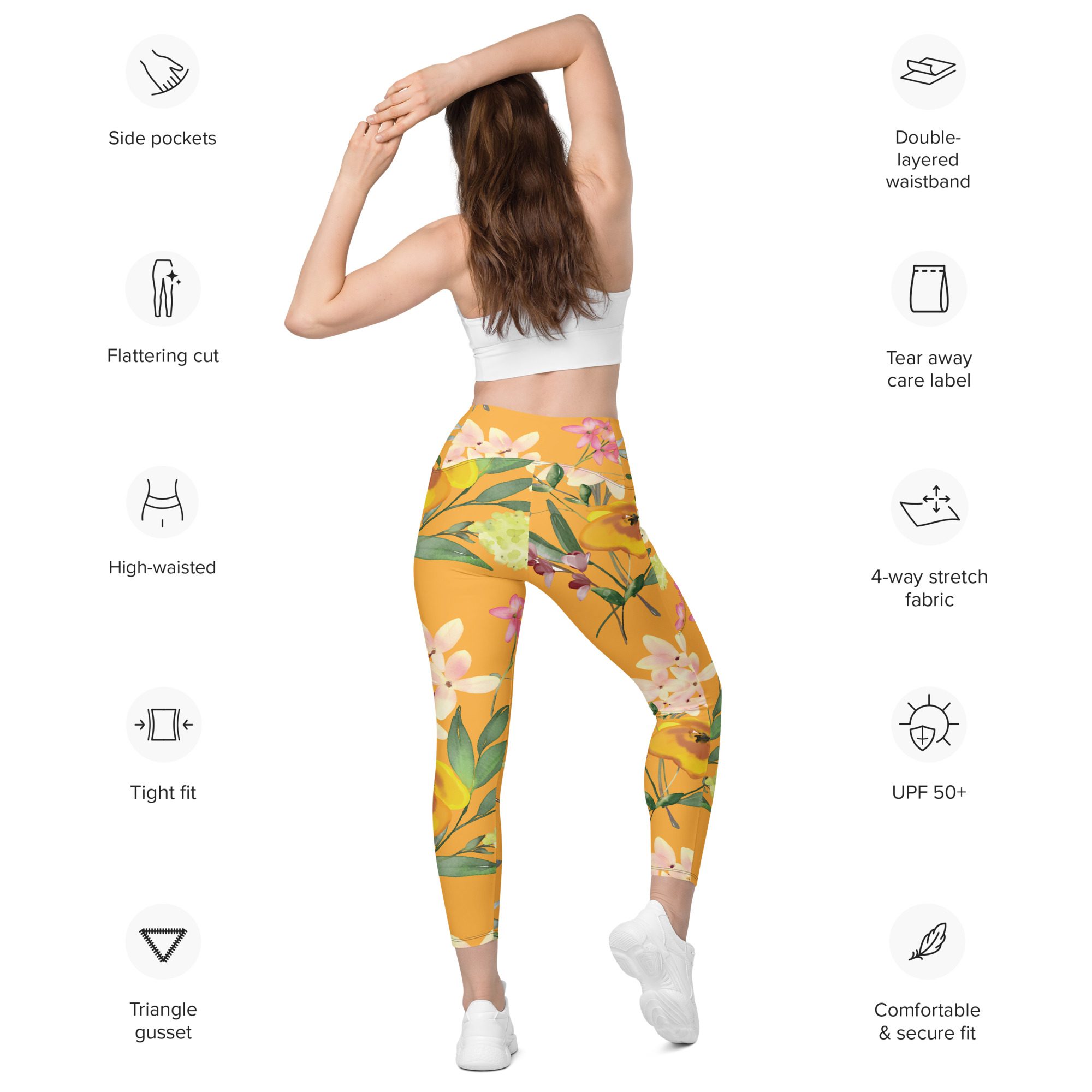 Discover Your New Favorite Recycled Leggings with Pockets - Image 12