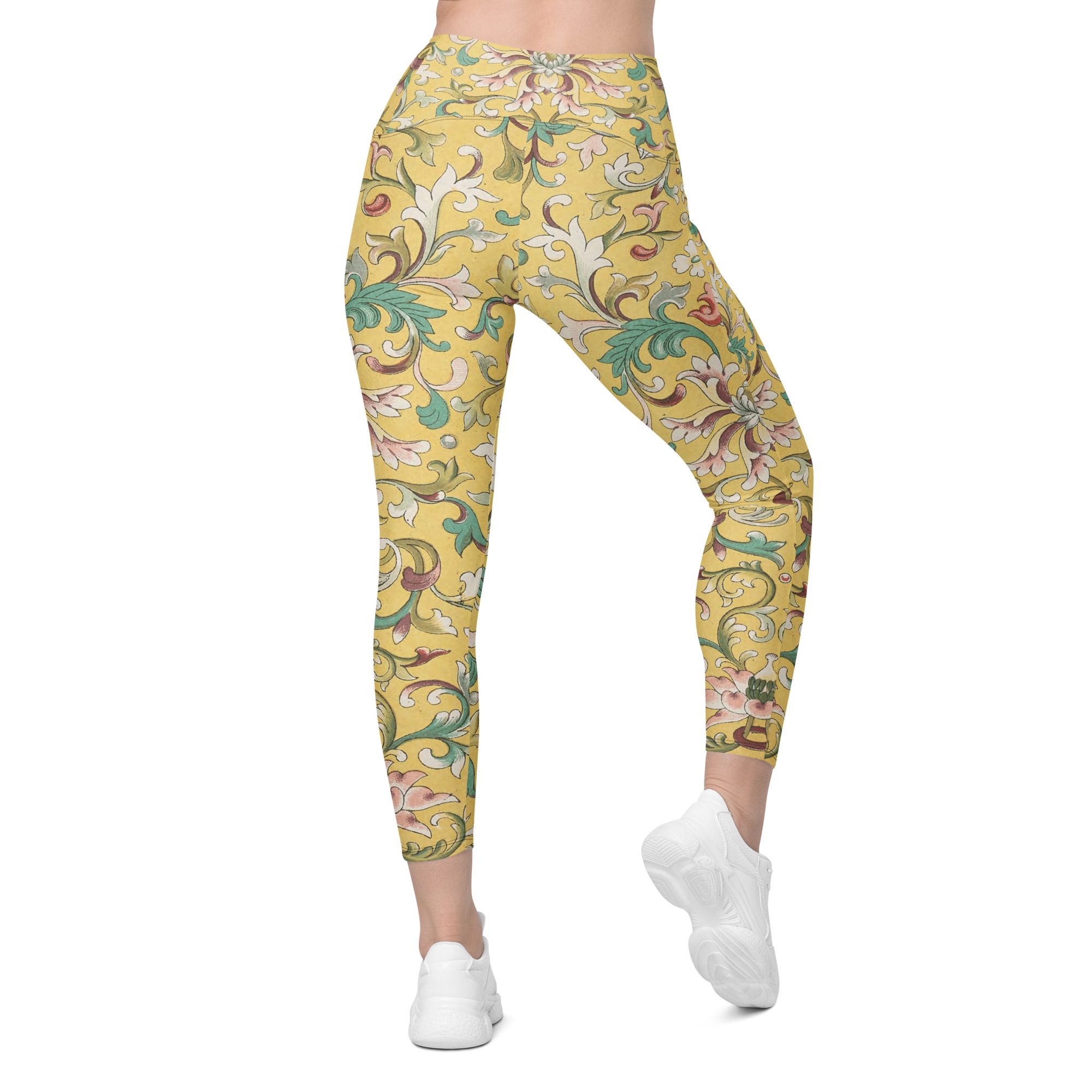 Recycled Dreamy Shape with Pockets Elegant Flower Patterns - Image 7