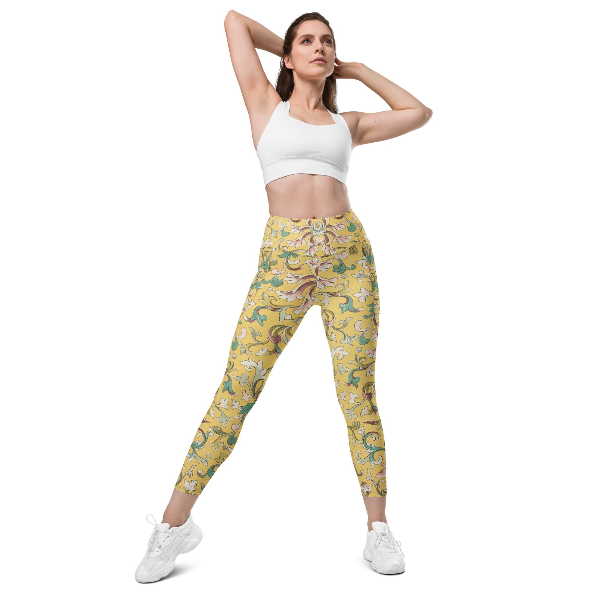 Recycled Dreamy Shape with Pockets Elegant Flower Patterns - Image 4