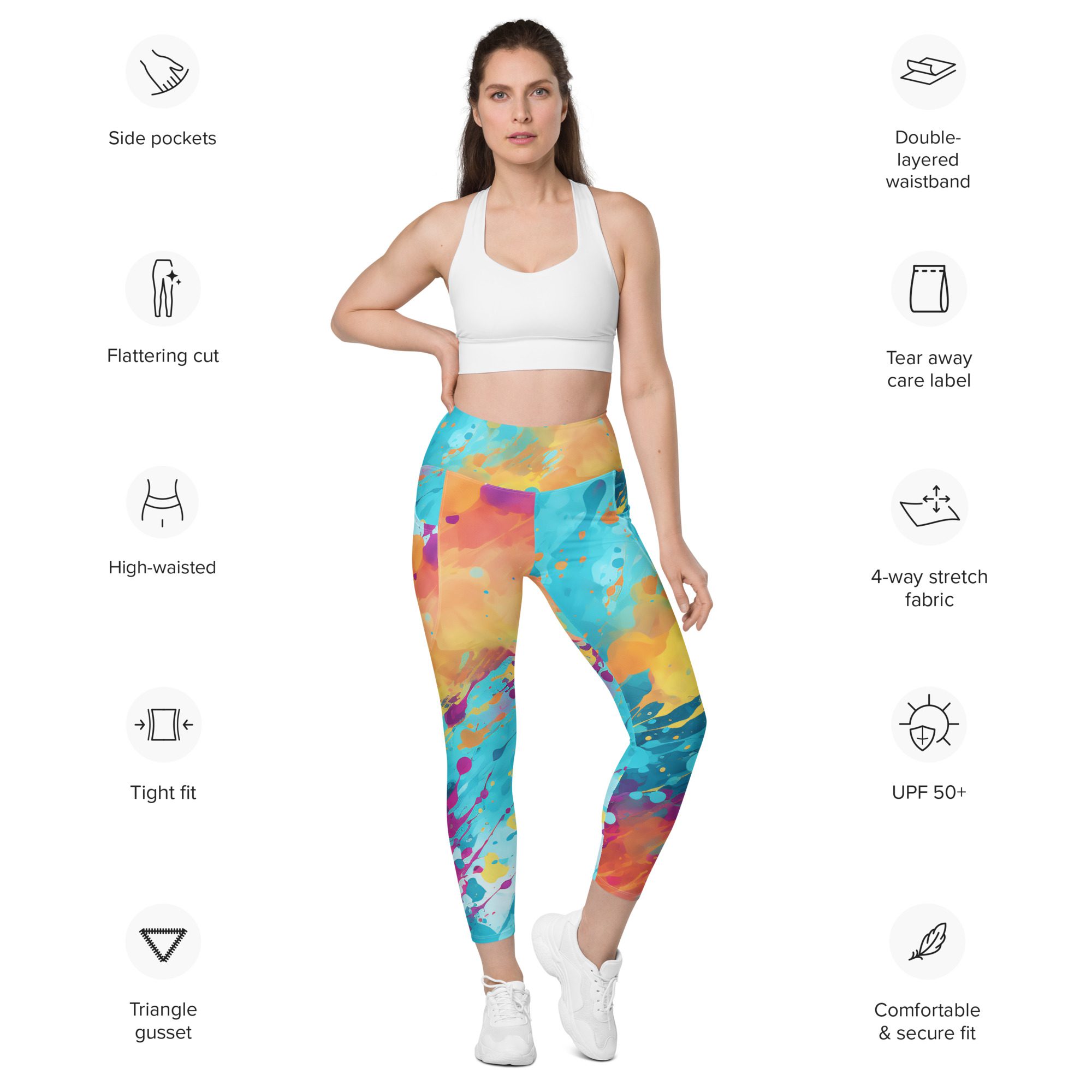 Super Beautiful Comfortable Dreamy Shape with pockets,elegant green, orange, and violet - Image 11