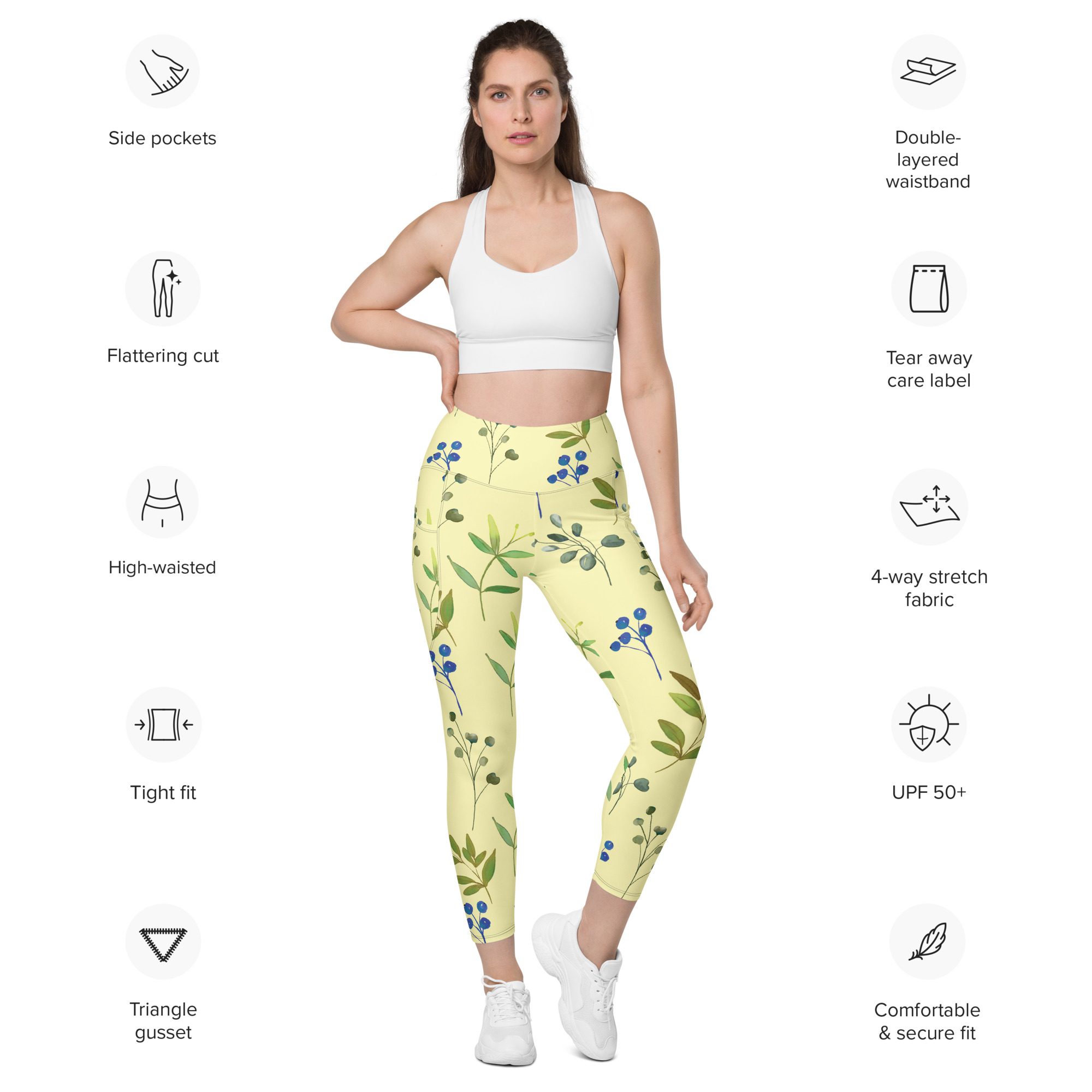 Elegance and Energy withDreamy Shape Your New Favorite Eco-Friendly Pocket Leggings