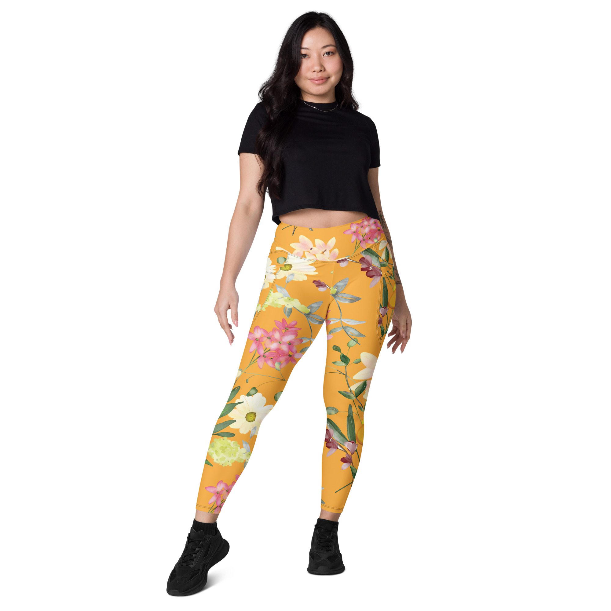 Discover Your New Favorite Recycled Leggings with Pockets - Image 6