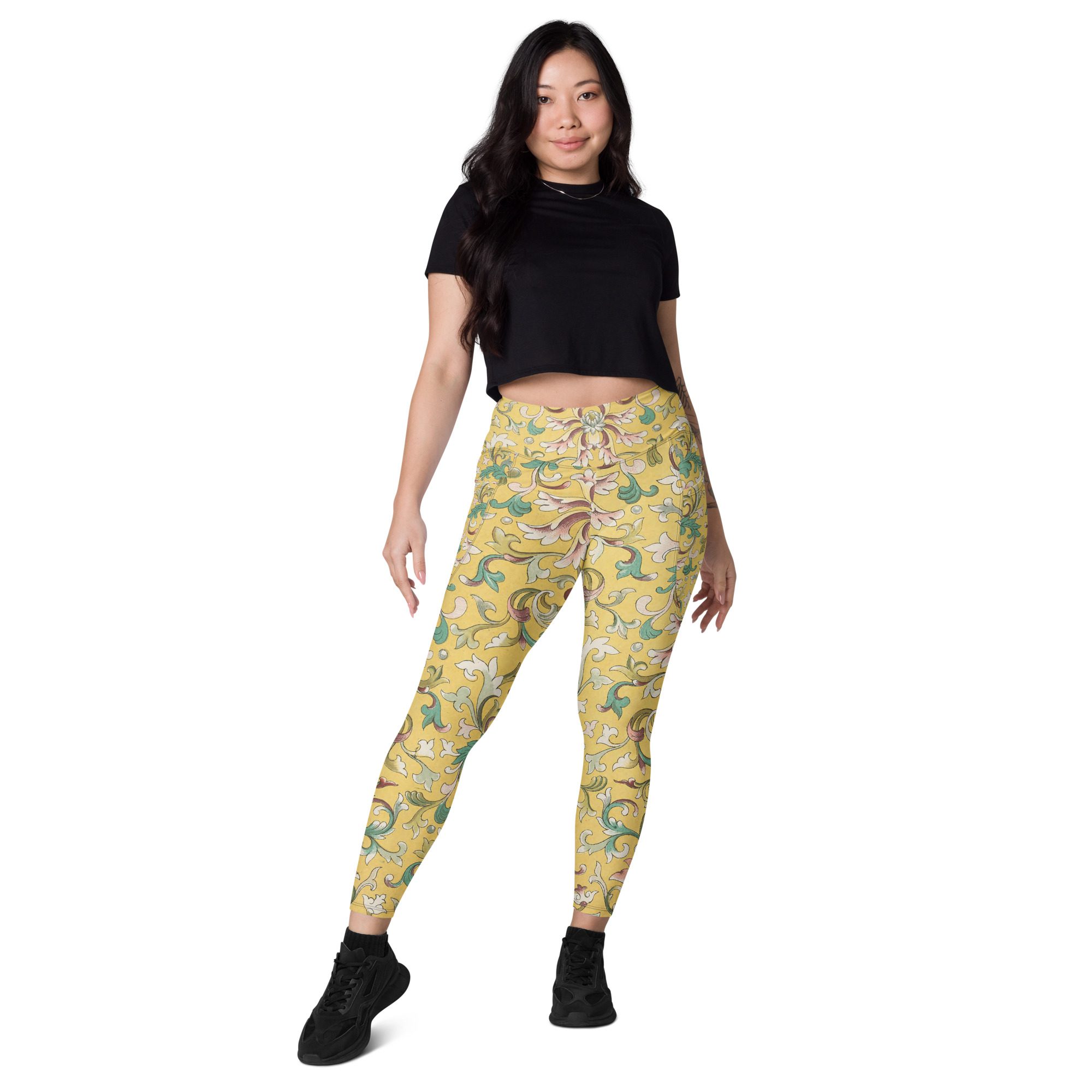 Recycled Dreamy Shape with Pockets Elegant Flower Patterns - Image 3
