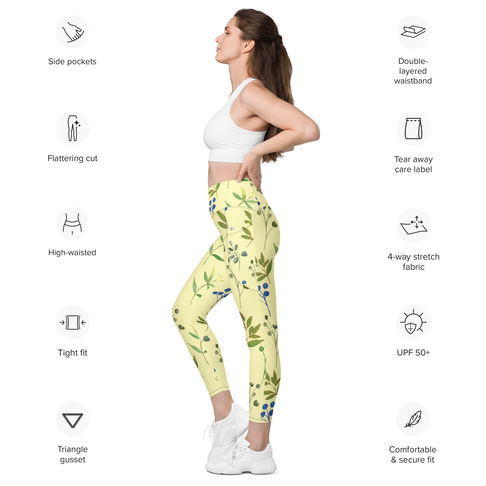 Elegance and Energy withDreamy Shape Your New Favorite Eco-Friendly Pocket Leggings