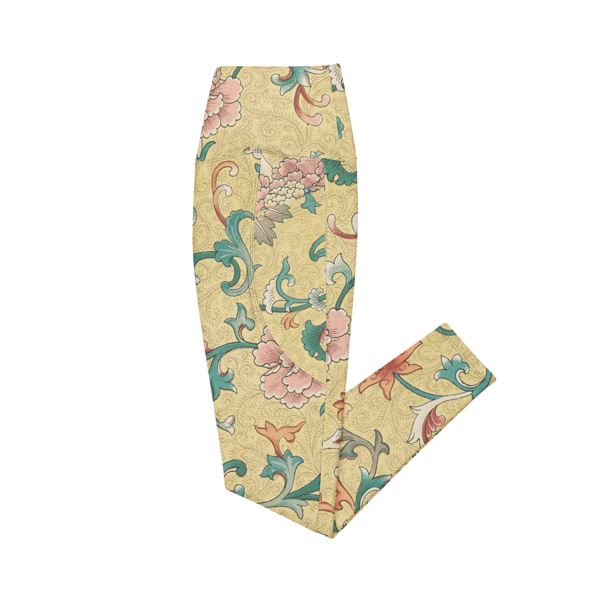 The Artful Allure of Trendy Flare Leggings