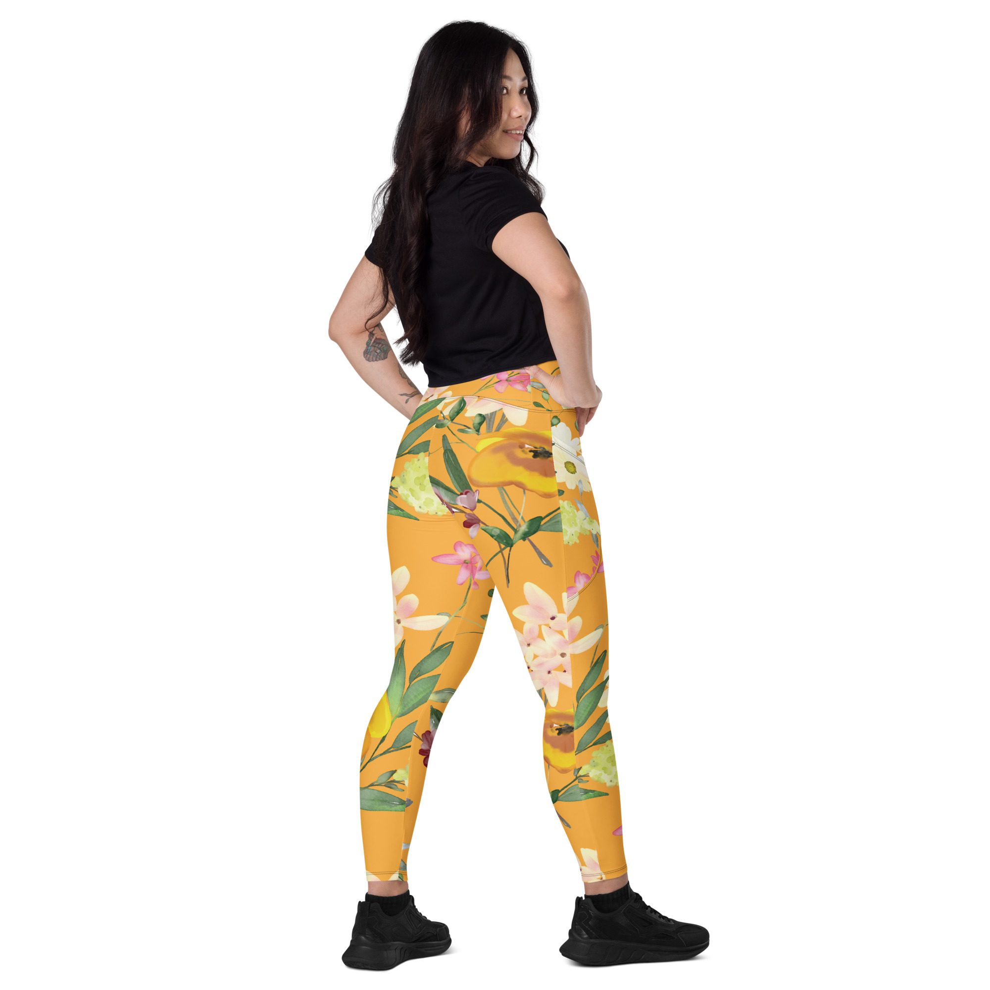 Discover Your New Favorite Recycled Leggings with Pockets - Image 3