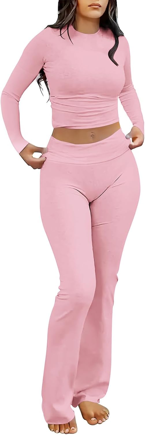 Just .99 Ethical Amazon kaimimei Women’s 2 Piece Lounge Outfits Slim Long Sleeve Tops High Waist Foldover Flare Leggings Sets Casual Yoga Sweatsuit Just .99 Ethical Amazon kaimimei Women’s 2 Piece Lounge Outfits Slim Long Sleeve Tops High Waist Foldover Flare Leggings Sets Casual Yoga Sweatsuit