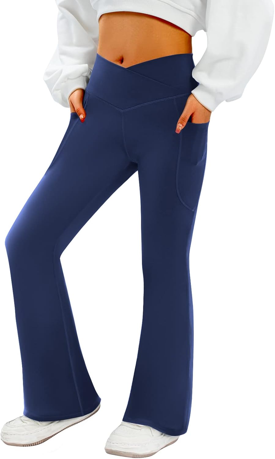 Save .99 Great Women’s Flare Yoga Pants with Pockets-V Crossover High Waisted Bootcut Yoga Leggings-Flare Workout Gym Leggings Amazon Save .99 Great Women’s Flare Yoga Pants with Pockets-V Crossover High Waisted Bootcut Yoga Leggings-Flare Workout Gym Leggings Amazon