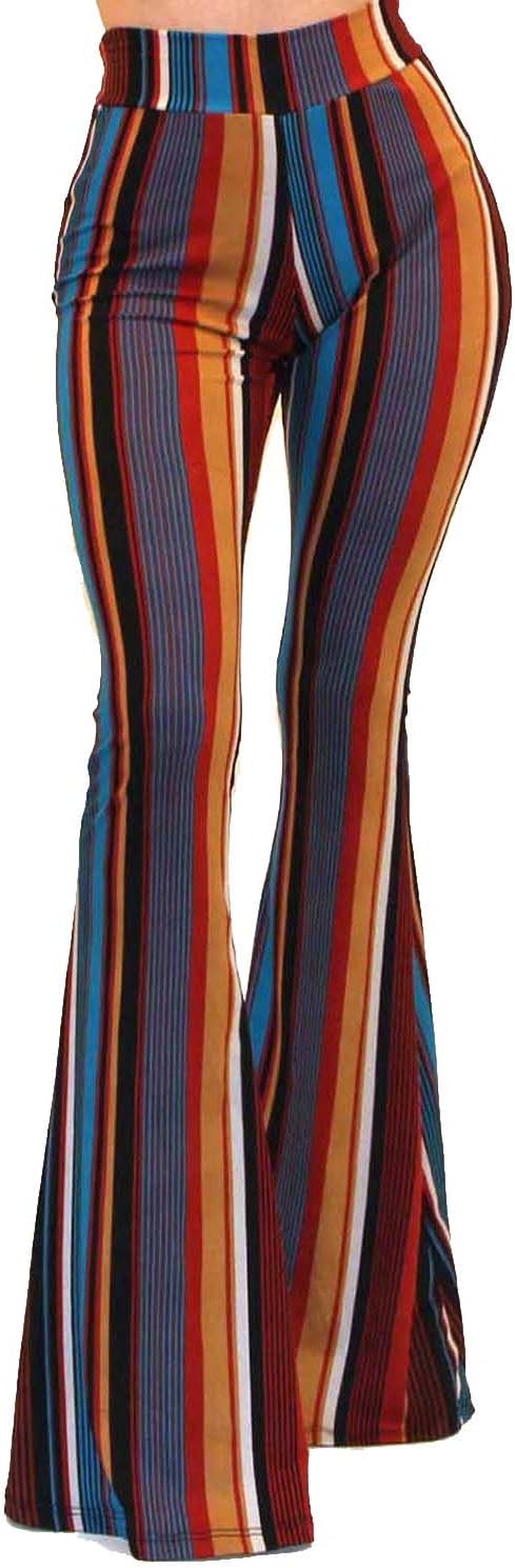 Amazing offers  .95 Awesome  Vivicastle Women’s USA Lightweight Boho Comfy Stretchy Bell Bottom Flare Pants Amazon