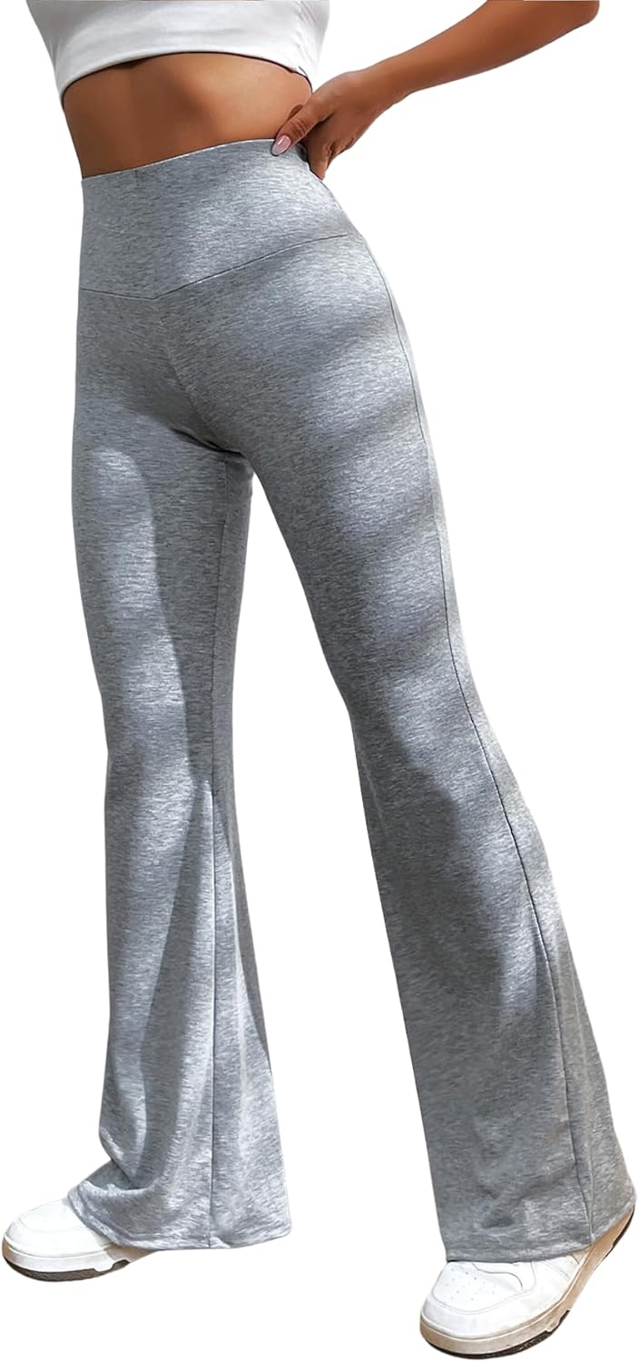 Just .99 Fashion-Forward Amazon SOLY HUX Women’s Flare Leggings High Waisted Sweatpants Bell Bottoms Bootcut Yoga Pants Just .99 Fashion-Forward Amazon SOLY HUX Women’s Flare Leggings High Waisted Sweatpants Bell Bottoms Bootcut Yoga Pants