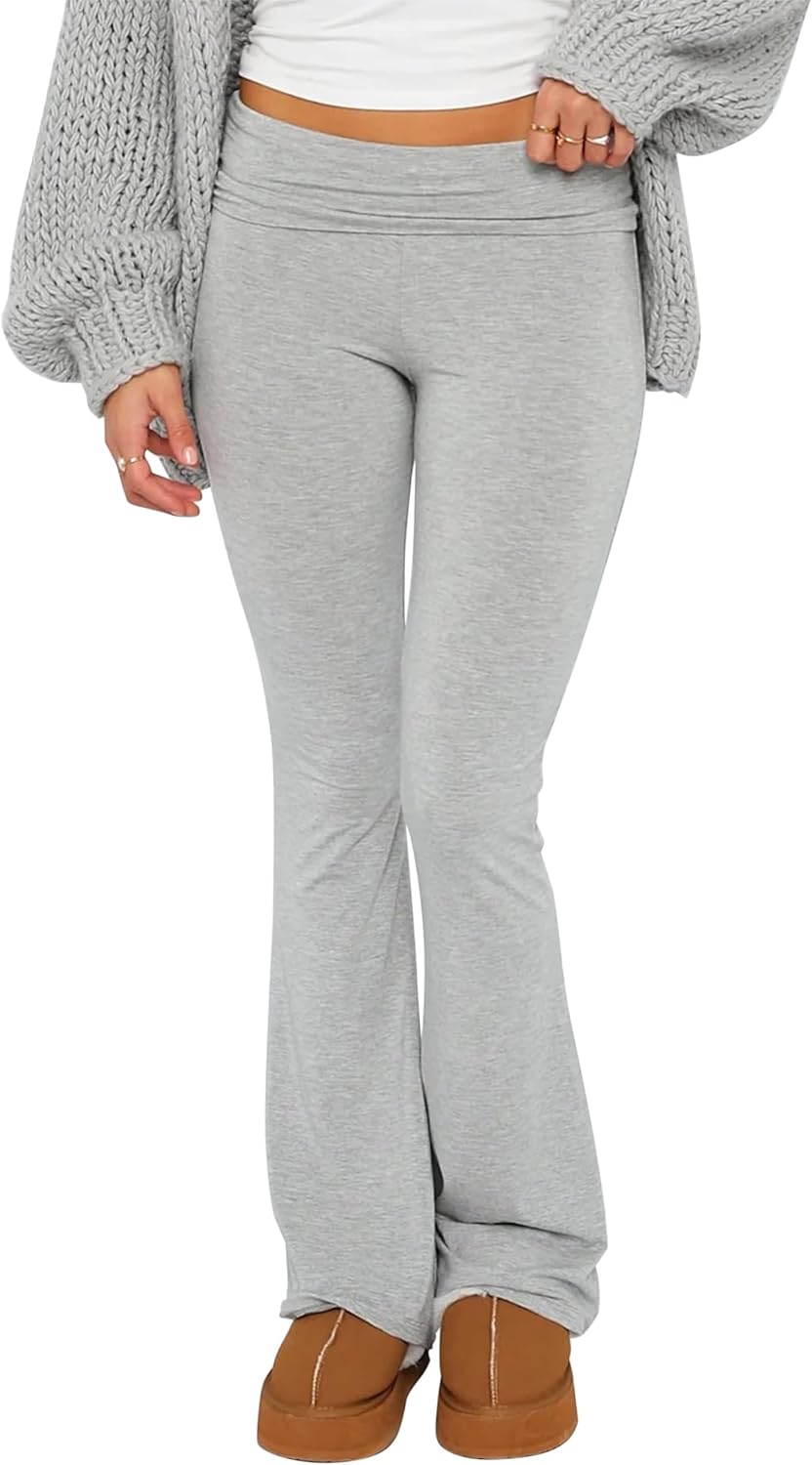 Just .99 Amazing Amazon Luckinbaby Women’s Flare Skinny Pants Fold Over Leggings Stretch Bootcut Bell Bottom Slim Fit Yoga Pants Y2k Joggers Just .99 Amazing Amazon Luckinbaby Women’s Flare Skinny Pants Fold Over Leggings Stretch Bootcut Bell Bottom Slim Fit Yoga Pants Y2k Joggers