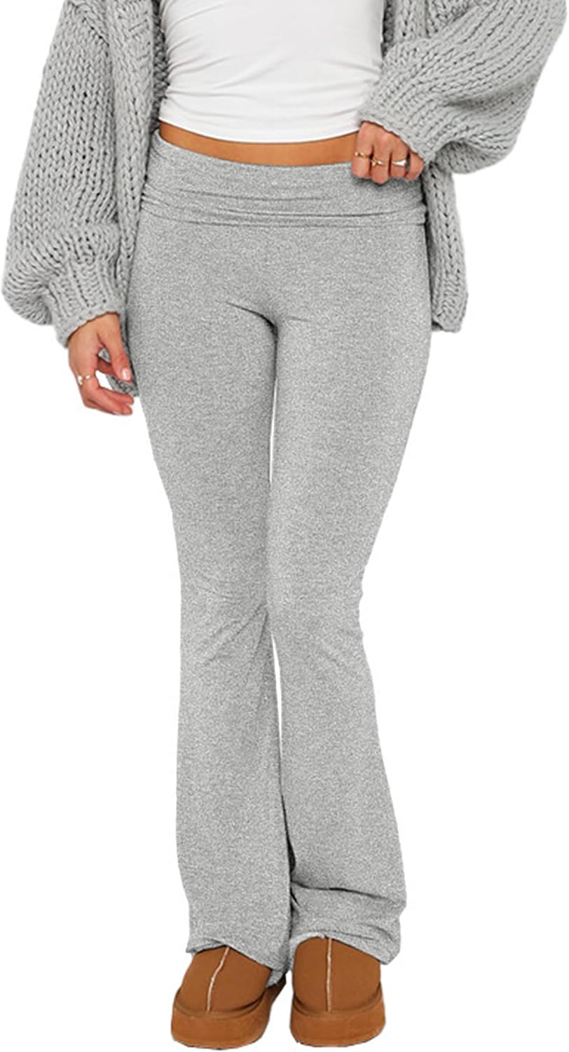 Shop now .99 Innovative Women’s Foldover Flare Yoga Pants Bootcut Flared Leggings Bell Bottom Low Rise Sweatpants Lounge Pants Grey Amazon Shop now .99 Innovative Women’s Foldover Flare Yoga Pants Bootcut Flared Leggings Bell Bottom Low Rise Sweatpants Lounge Pants Grey Amazon