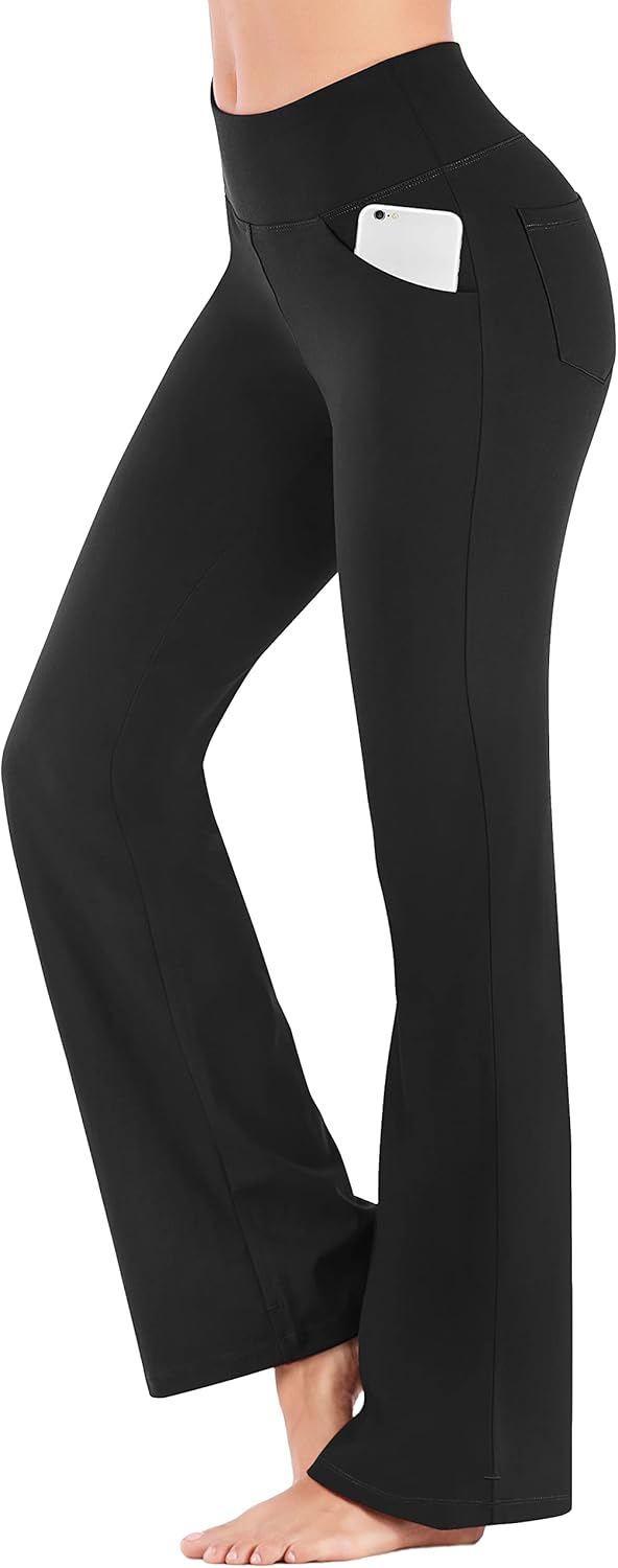 Save .99 Stylish IUGA Bootcut Yoga Pants with Pockets for Women Wide Leg Pants High Waist Workout Pants Tummy Control Work Pants 4 Pockets Amazon Save .99 Stylish IUGA Bootcut Yoga Pants with Pockets for Women Wide Leg Pants High Waist Workout Pants Tummy Control Work Pants 4 Pockets Amazon