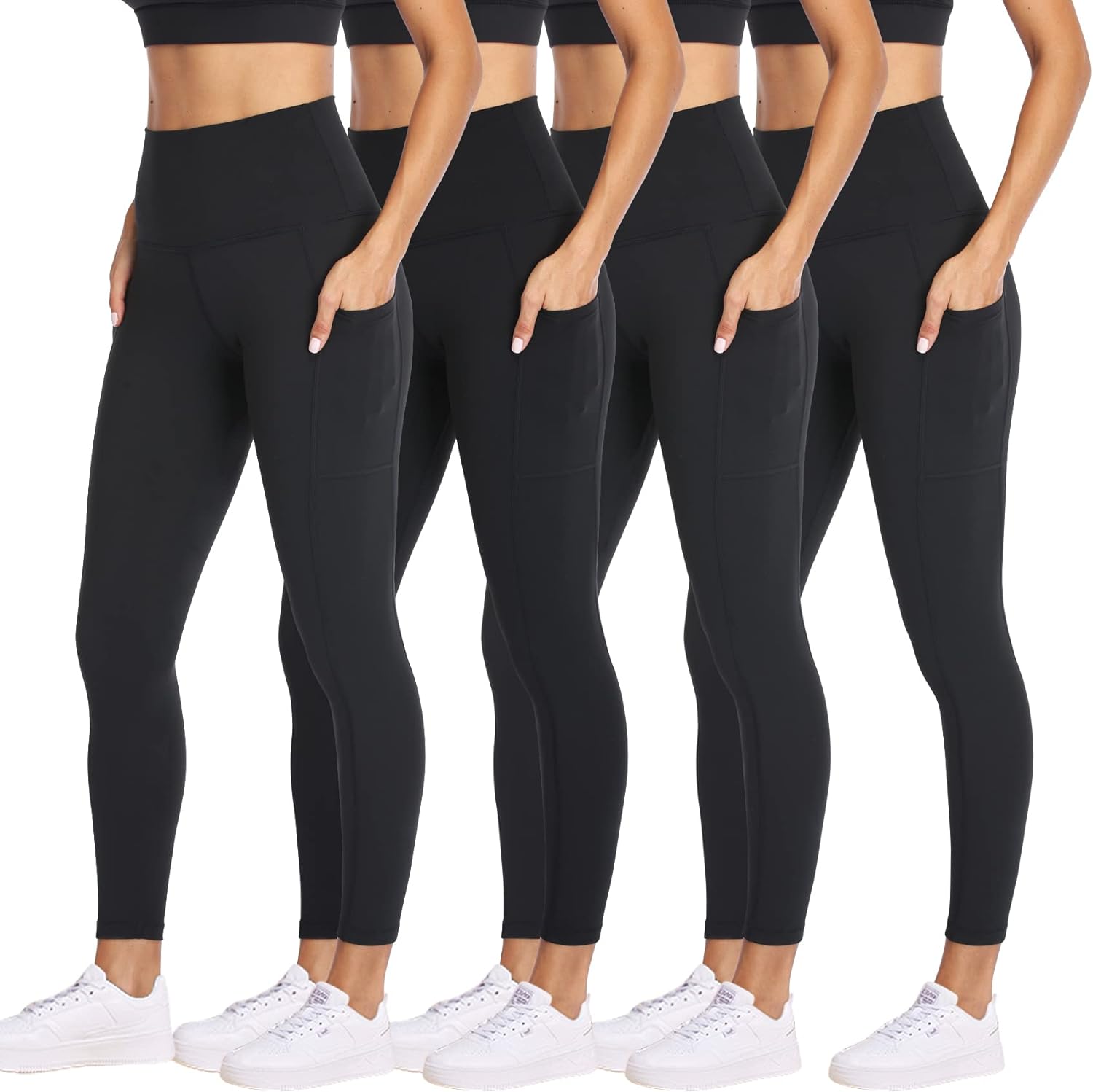 Deal of the Day .99 Amazing NexiEpoch 4 Pack Leggings for Women with Pockets- High Waisted Tummy Control for Workout Running Capri Yoga Pants Amazon Deal of the Day .99 Amazing NexiEpoch 4 Pack Leggings for Women with Pockets- High Waisted Tummy Control for Workout Running Capri Yoga Pants Amazon