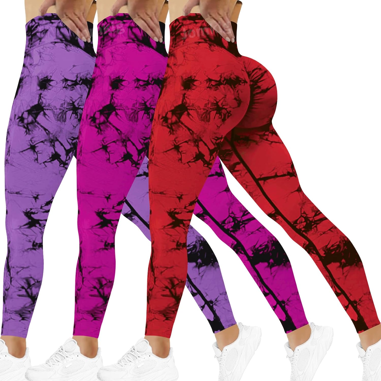 Awesome .98 Functional Tie Dye Seamless Leggings for Women High Waist Workout Yoga Pants Scrunch Butt Lifting Compression Tights Awesome .98 Functional Tie Dye Seamless Leggings for Women High Waist Workout Yoga Pants Scrunch Butt Lifting Compression Tights