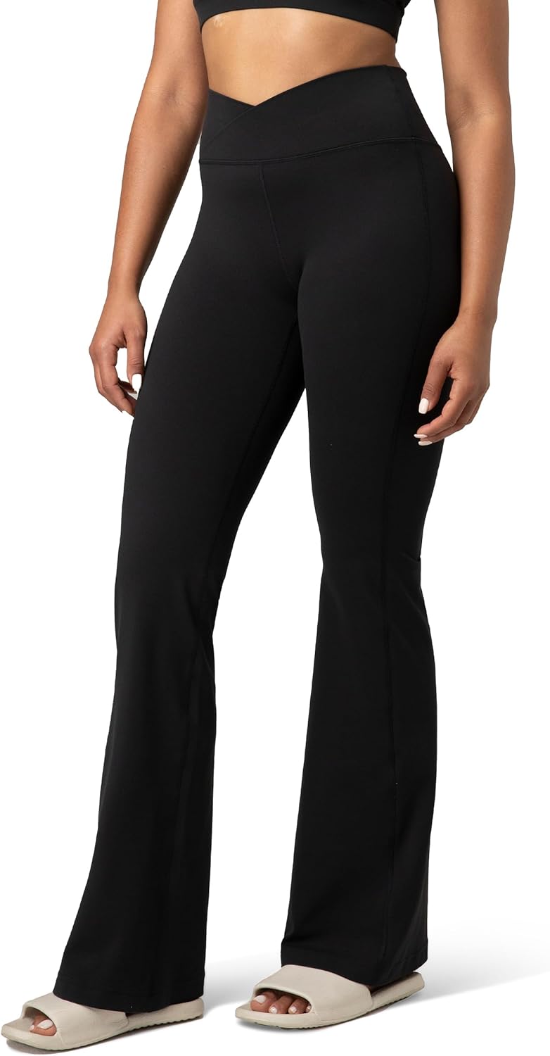 Awesome Practical Colorfulkoala Women’s Dreamlux Crossover Flare Leggings High Waisted Tummy Control Wide Leg Yoga Pants 29.5″ / 31.5″ Inseam Awesome Practical Colorfulkoala Women’s Dreamlux Crossover Flare Leggings High Waisted Tummy Control Wide Leg Yoga Pants 29.5″ / 31.5″ Inseam