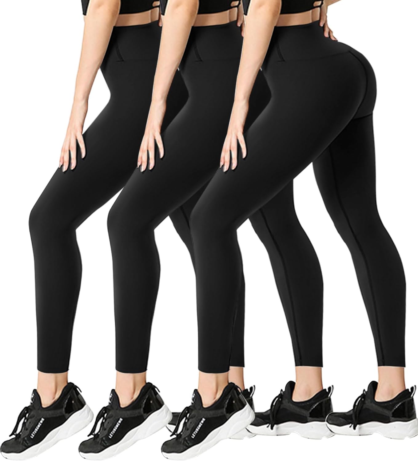Deal of the Day .69 Awesome FULLSOFT 3 Pack Leggings for Women High Waisted Soft Black Yoga Pants for Workout Athletic Running Reg & Plus Size Amazon Deal of the Day .69 Awesome FULLSOFT 3 Pack Leggings for Women High Waisted Soft Black Yoga Pants for Workout Athletic Running Reg & Plus Size Amazon