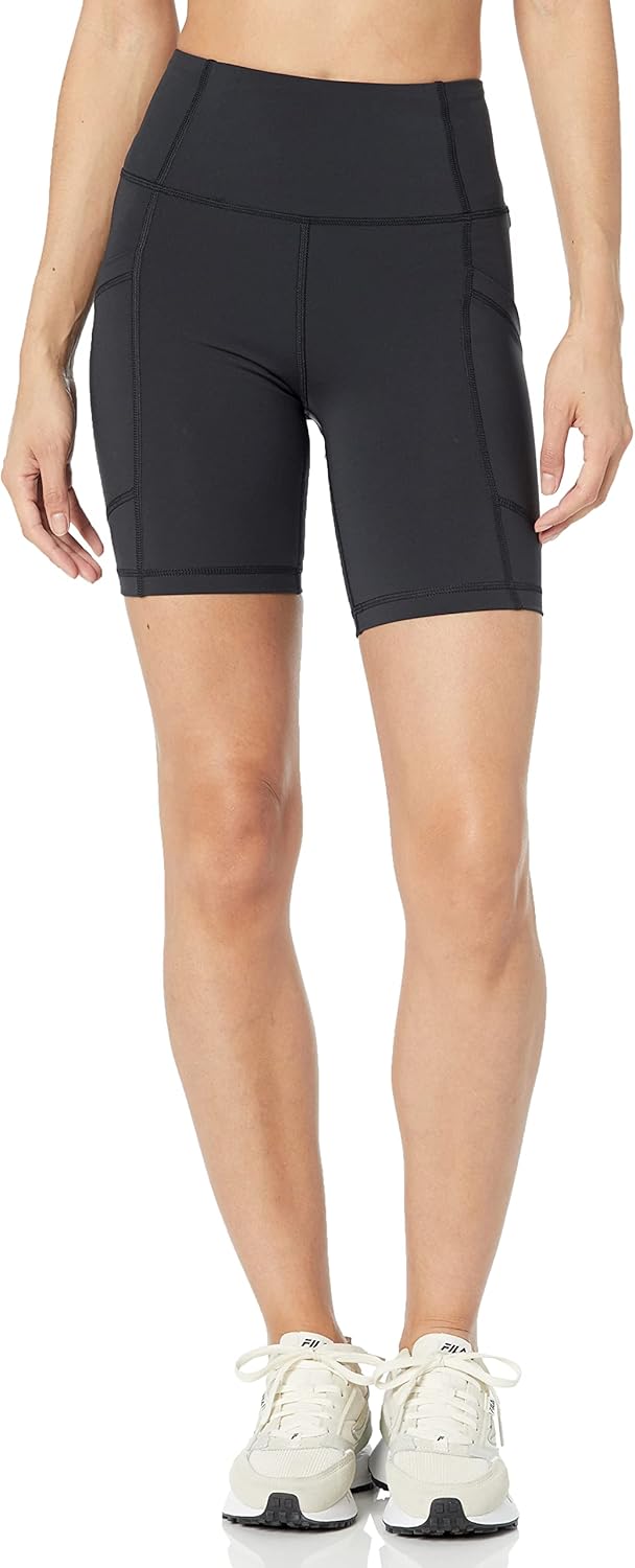 Deal of the Day .90 Great Amazon Essentials Women’s Active Sculpt High Rise 7 Bike Shorts with Pockets Deal of the Day .90 Great Amazon Essentials Women’s Active Sculpt High Rise 7 Bike Shorts with Pockets