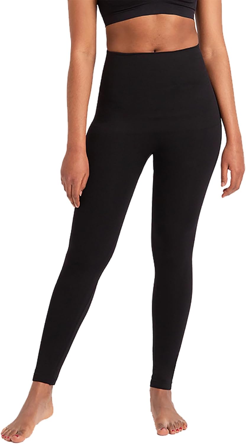 Save .19 High-Quality SHAPERMINT Seamless Comfort Mid-Waist Shaping Leggings – Shapewear for Women Save .19 High-Quality SHAPERMINT Seamless Comfort Mid-Waist Shaping Leggings – Shapewear for Women
