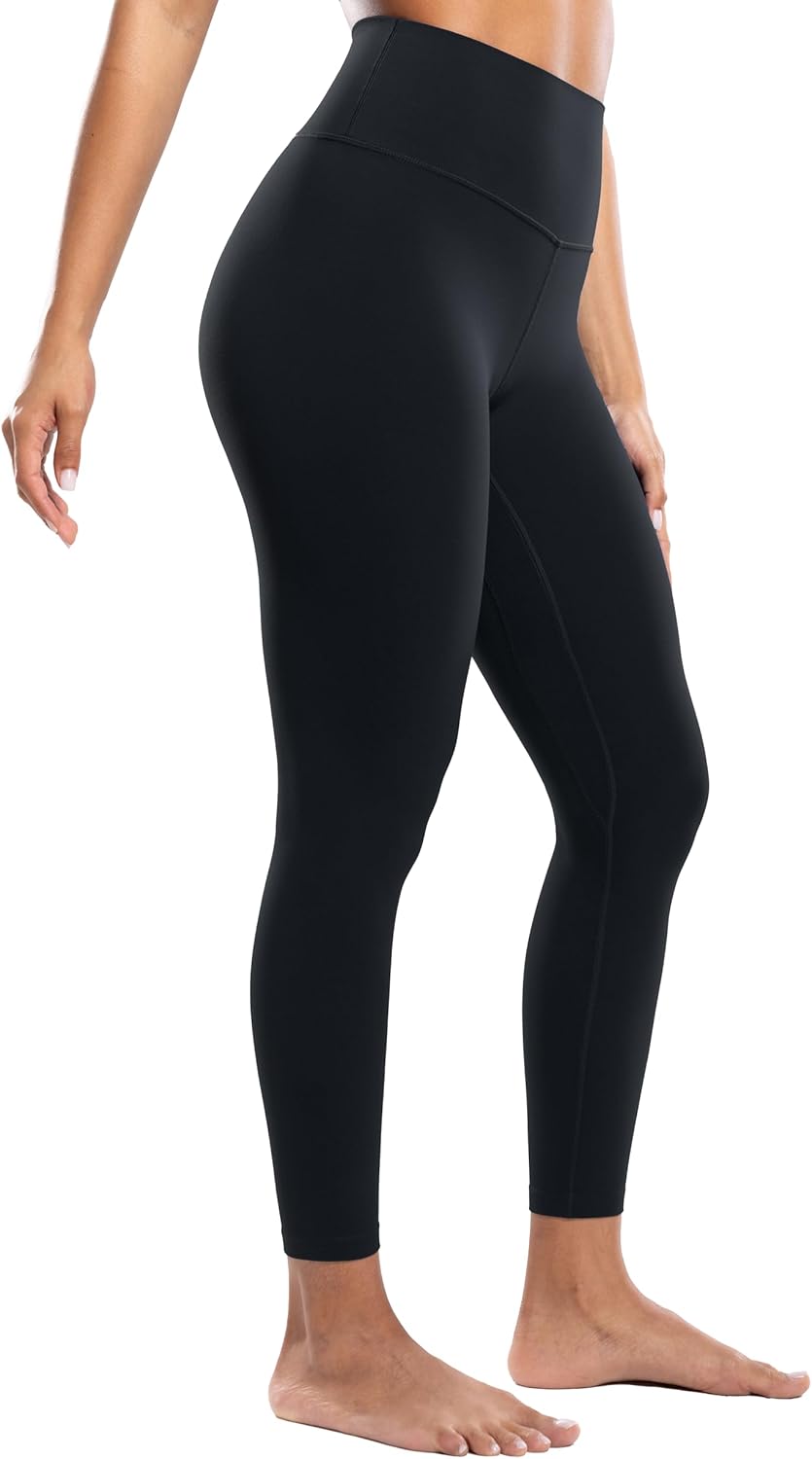 Save .99 Versatile Workout Leggings for Women Yoga Pants 7/8 High Waisted Athletic Tights Silky Feeling Soft 25″ Gym Activewear Lounge Save .99 Versatile Workout Leggings for Women Yoga Pants 7/8 High Waisted Athletic Tights Silky Feeling Soft 25″ Gym Activewear Lounge
