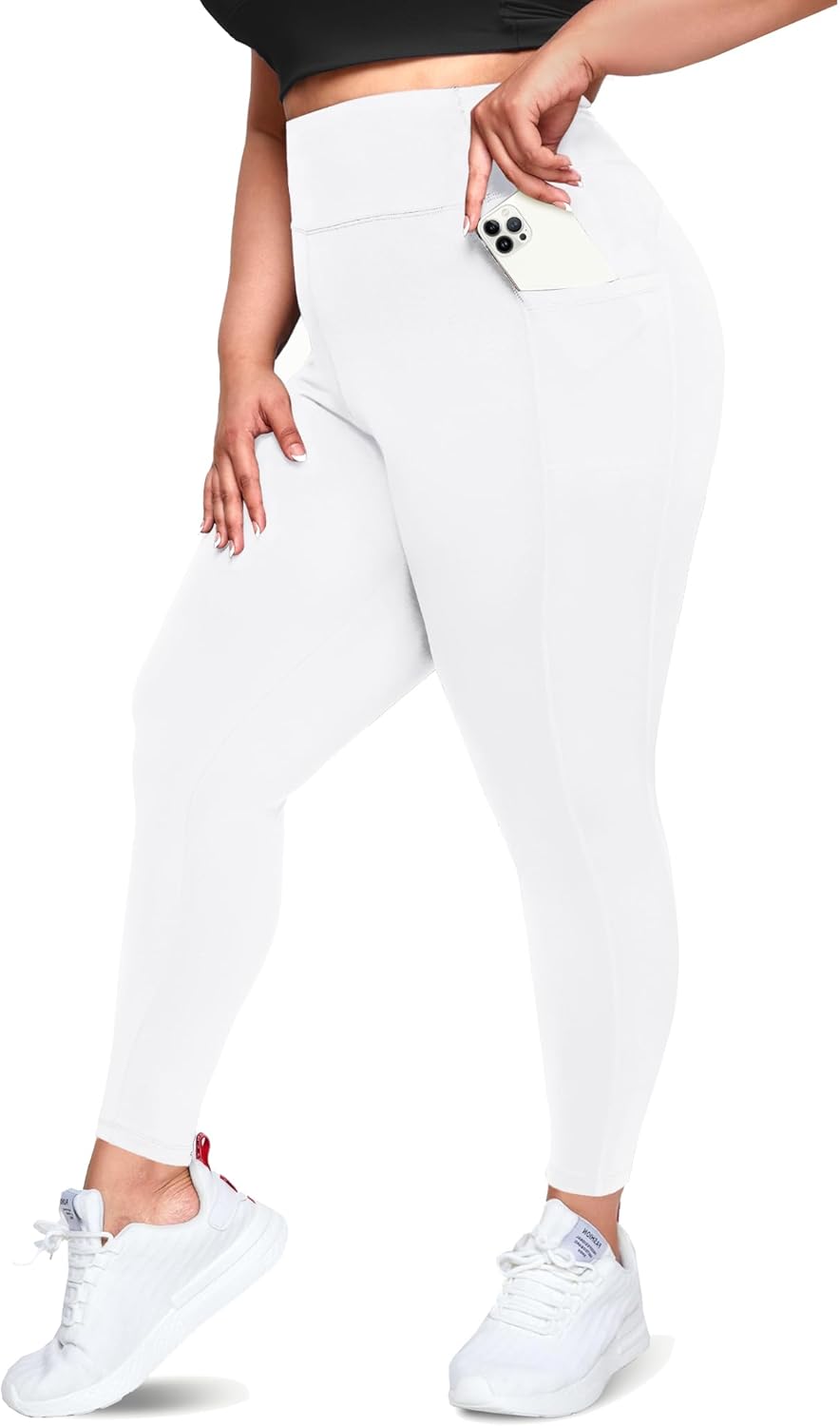 Shop now .79 Stylish Happy.angel Plus Size Leggings with Pockets for Women, High Waisted Capri Yoga Workout Pants Cropped Tights 3X 4X Shop now .79 Stylish Happy.angel Plus Size Leggings with Pockets for Women, High Waisted Capri Yoga Workout Pants Cropped Tights 3X 4X