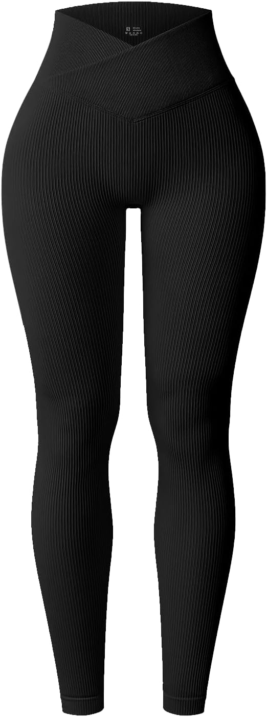 Shop now .99 High-Quality YOAKUKA Yoga Ribbed Leggings for Women High Waisted Tummy Control Seamless Butt Lifting Crossover Workout Gym Athletic Pants Shop now .99 High-Quality YOAKUKA Yoga Ribbed Leggings for Women High Waisted Tummy Control Seamless Butt Lifting Crossover Workout Gym Athletic Pants