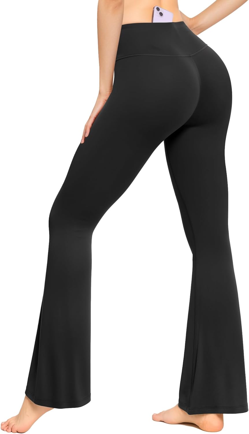 Shop now Versatile CLOZOZ Yoga Womens Butterleisure High Waist Flare Leggings with Pockets Bootcut Bell Bottoms Tummy Control Yoga Pants Shop now Versatile CLOZOZ Yoga Womens Butterleisure High Waist Flare Leggings with Pockets Bootcut Bell Bottoms Tummy Control Yoga Pants