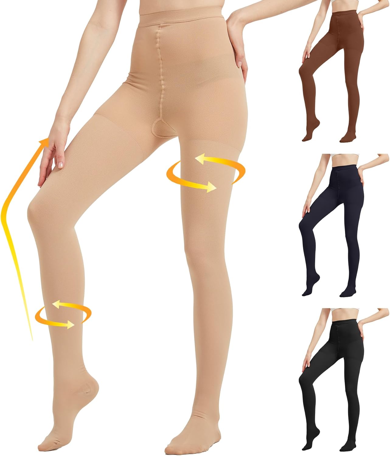 discount price .79 Vibrant MGANG Medical Compression Pantyhose for Women & Men, Closed Toe, Opaque, Waist High Compression Circulation Leggings, 15-20 mmHg Firm Support Compression Hose for Varicose Veins, Edema, DVT, Beige XL discount price .79 Vibrant MGANG Medical Compression Pantyhose for Women & Men, Closed Toe, Opaque, Waist High Compression Circulation Leggings, 15-20 mmHg Firm Support Compression Hose for Varicose Veins, Edema, DVT, Beige XL