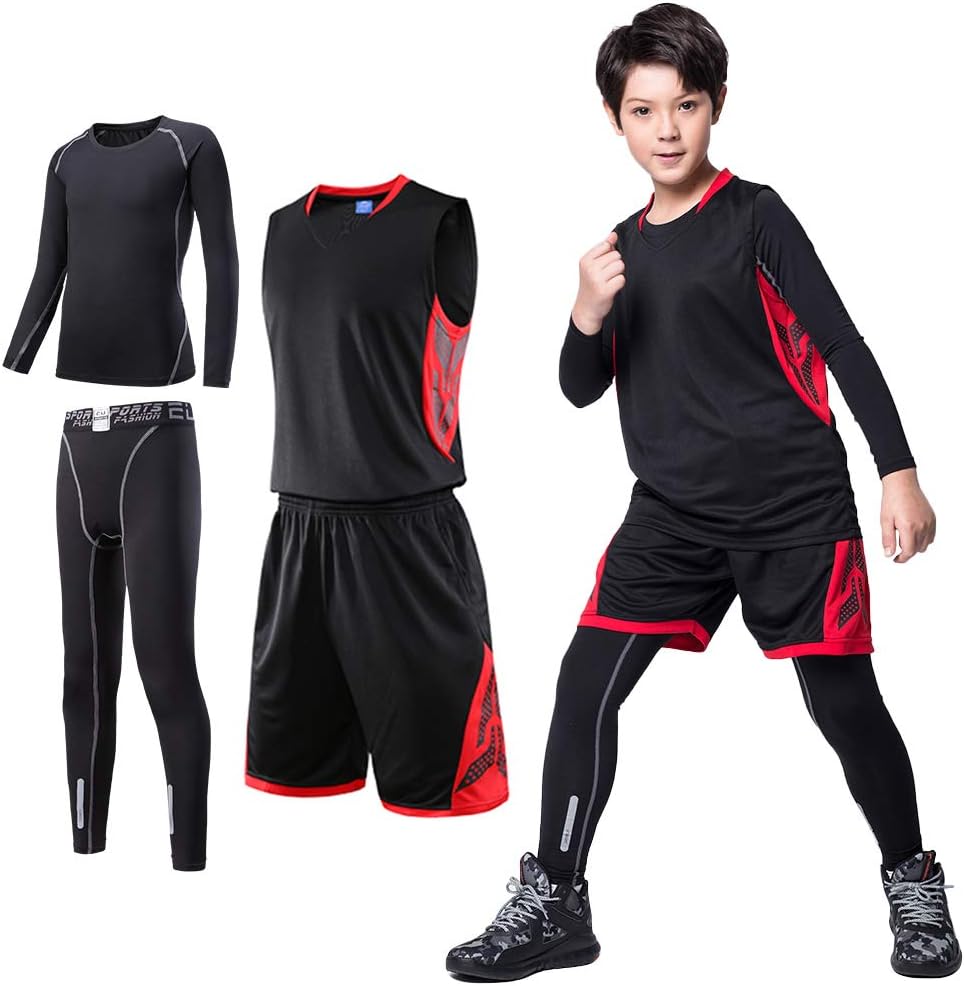 discount price .99 Practical 2/3/4 Pcs Boys Girls Base Layer Athletic Compression Leggings and Shirts Thermal Underwear Set Running Pants Tights discount price .99 Practical 2/3/4 Pcs Boys Girls Base Layer Athletic Compression Leggings and Shirts Thermal Underwear Set Running Pants Tights
