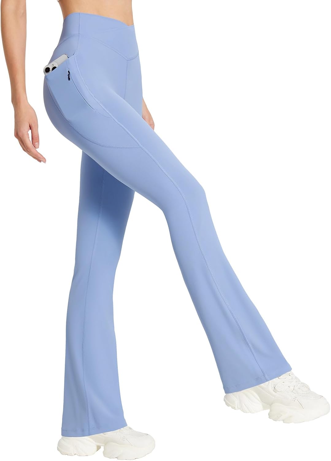 discount price Stylish BALEAF Women’s Flare Leggings with Zipper Pockets Crossover High Waist Bootcut Yoga Pants Tummy Control Bell Bottom Leggings discount price Stylish BALEAF Women’s Flare Leggings with Zipper Pockets Crossover High Waist Bootcut Yoga Pants Tummy Control Bell Bottom Leggings