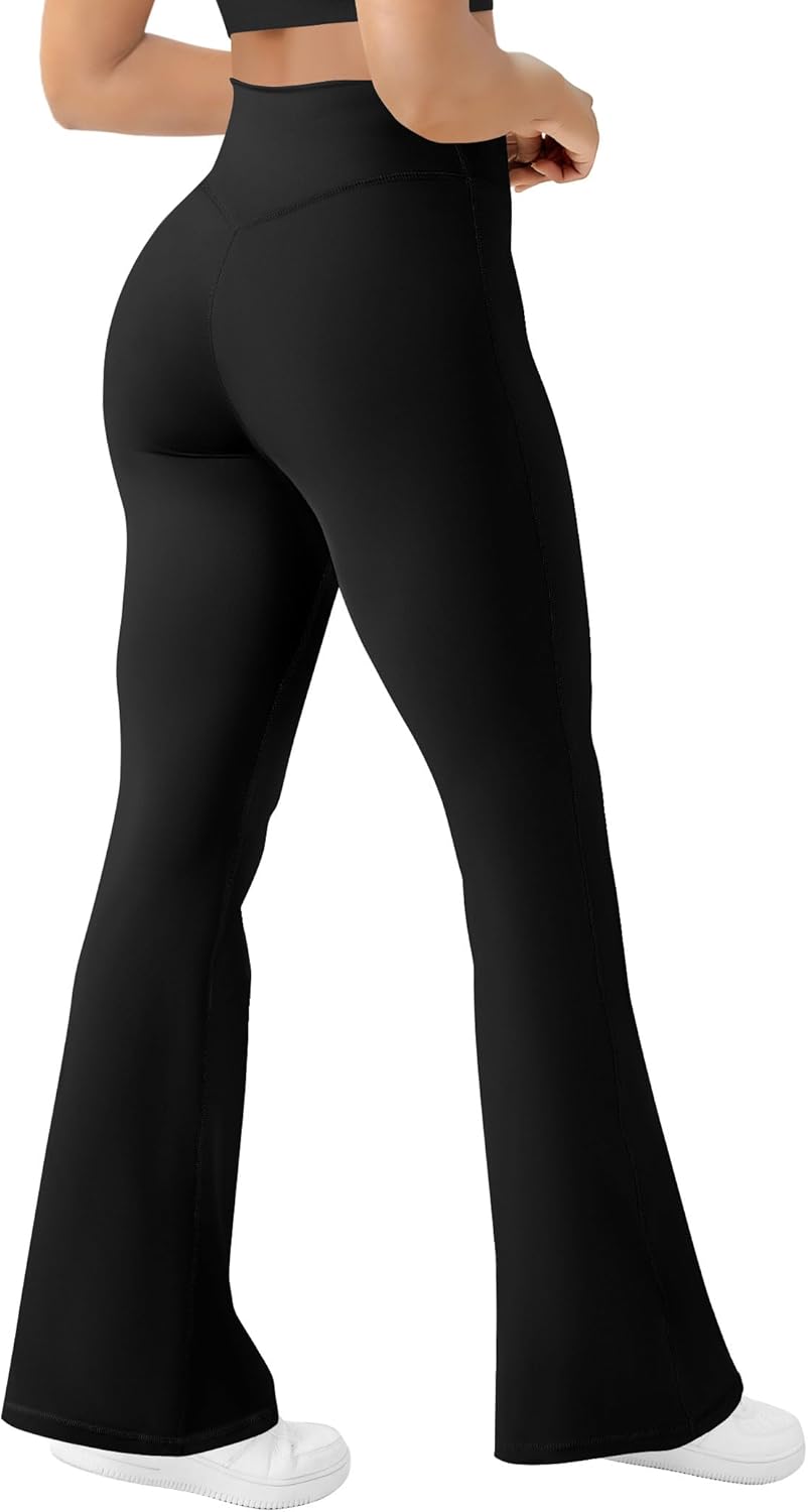 Discount Exclusive Women’s Yoga Pants Bootcut Flare Leggings Flared Bell Bottom Leggings High-Waisted Workout Pants Tummy Control Discount Exclusive Women’s Yoga Pants Bootcut Flare Leggings Flared Bell Bottom Leggings High-Waisted Workout Pants Tummy Control