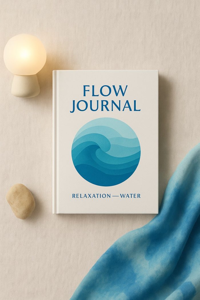 Flow Kit — Sleep & Slow | Water Drift Relaxation Pack — Printable Sleep Log  + Mushroom Lamp Map + Guzheng-Inspired Ambient Music Pack